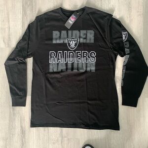 Long sleeve NFL Raiders t-shirt